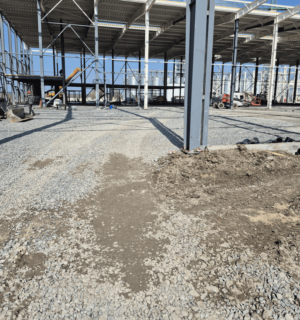 Будівництво промислових підлог для бізнесу та виробництва від DenBeton