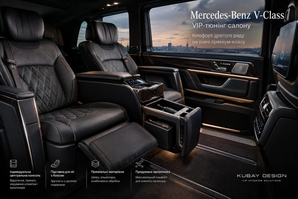 VIP-тюнінг салону Mercedes-Benz V-Class